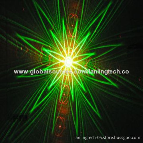 (L6A32RG) RG 150mW 8 Gobo Twinkling LaserNew